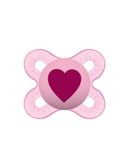 MAM BABY Smoczek uspokajający START 0-2 miesięcy  różowy