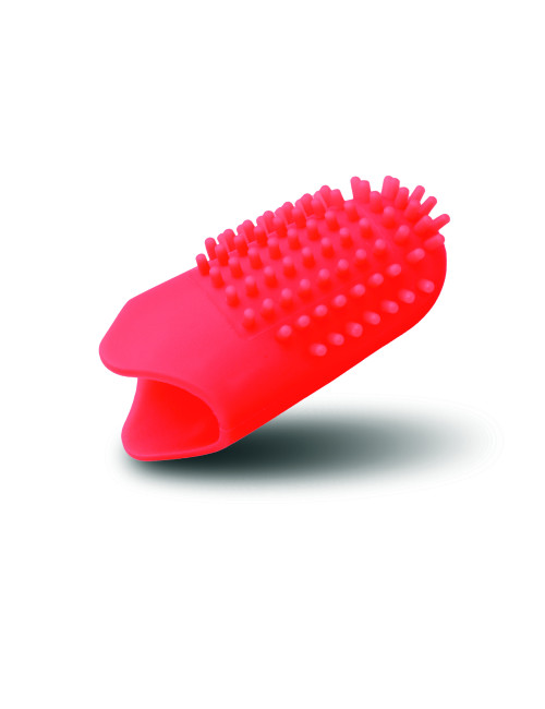 IKO KIDS Szczoteczka na palec truskawka