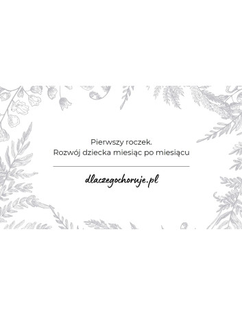 Rozwój dziecka w pierwszym roku