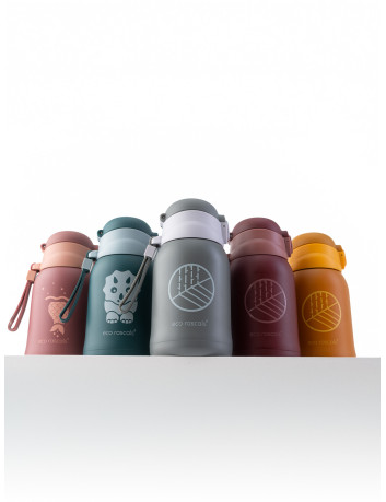 ECORASCALS Butelka na wodę  DINOSAUR TEAL