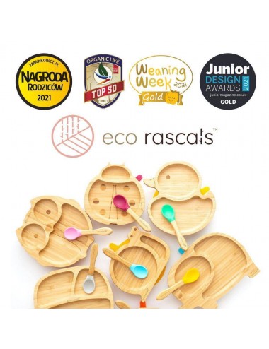 ECORASCALS Miseczka Bambusowa  Biedronka ECORASCALS Miseczka Bambusowa  Biedronka