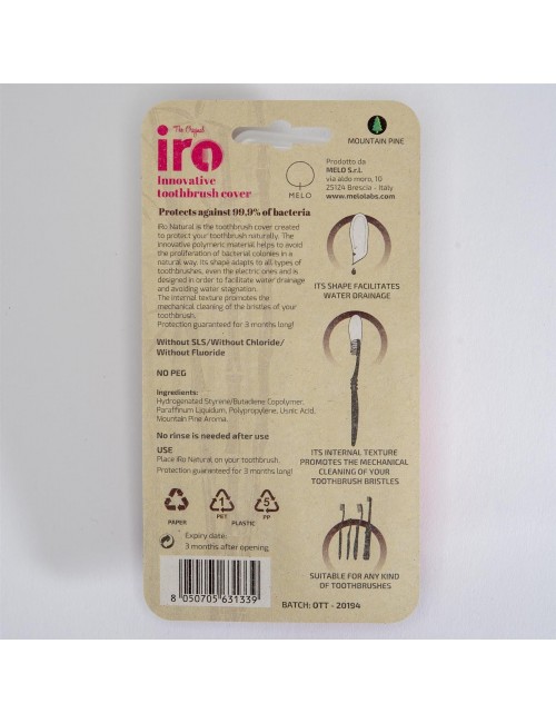 IRO NATRURAL Nakładka na szczoteczkę RED